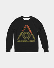 Load image into Gallery viewer, Suoerhero Society Classic Solid Black French Terry Crewneck Pullover
