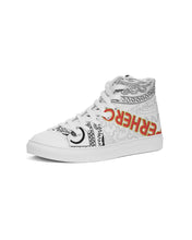 Load image into Gallery viewer, Superhero Society street wear spring edition Women&#39;s Hightop Canvas Shoe
