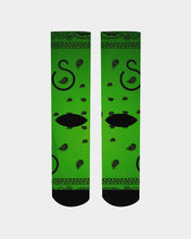 Load image into Gallery viewer, Superhero Society Turtle Green Men&#39;s Socks
