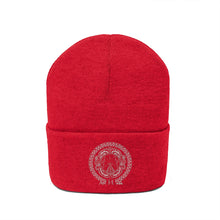 Load image into Gallery viewer, Superhero Society Classic Shield Knitted Winter Beanie
