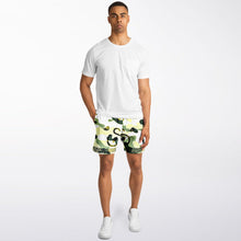 Load image into Gallery viewer, Superhero Society Camouflage Green Short Shorts
