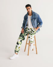 Load image into Gallery viewer, Superhero Society Lazy Green Camouflage Track Pants
