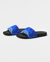 Load image into Gallery viewer, Superhero Society Blue Night Men&#39;s Slide Sandal
