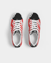 Load image into Gallery viewer, Superhero Society Classic Red Leather Sneaker
