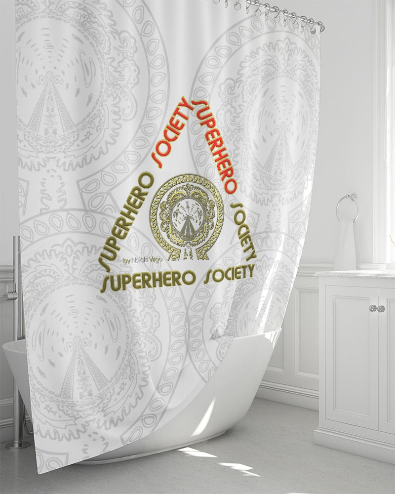 Superhero Society street wear spring edition Shower Curtain 72