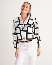 Load image into Gallery viewer, Superhero Society Imperial  Women&#39;s Cropped Windbreaker
