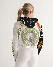 Load image into Gallery viewer, Superhero Society street wear spring edition Women&#39;s Cropped Hoodie
