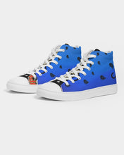 Load image into Gallery viewer, Superhero Society Blue Night Men&#39;s Hightop Canvas Shoe
