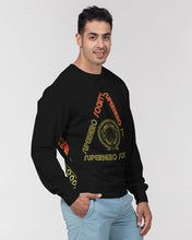 Load image into Gallery viewer, Suoerhero Society Classic Solid Black French Terry Crewneck Pullover
