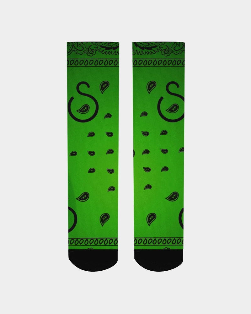 Superhero Society Turtle Green Men's Socks