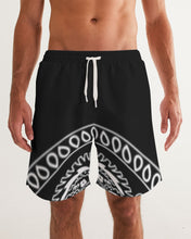 Load image into Gallery viewer, Superhero Society Black Shield Men&#39;s Swim Trunk
