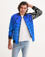 Load image into Gallery viewer, OG Classic Blue Night Men&#39;s Bomber Jacket
