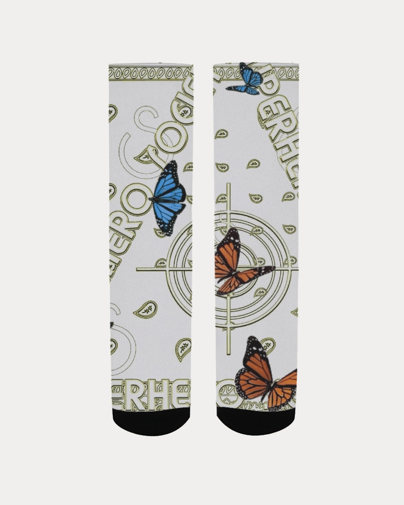 Superhero Society OG Golden Butterfly Unisex Socks