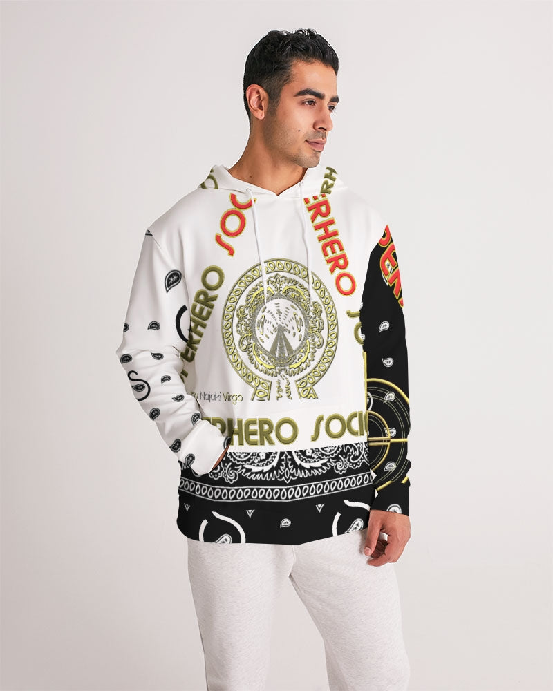 Superhero Society street wear edition tag logo Men's Hoodie