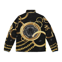 Load image into Gallery viewer, Superhero Society Gold Tears Puffer Jacket
