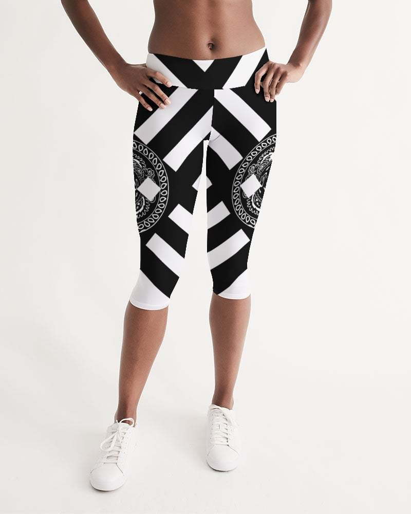 Superhero Society X-Hero Women's Mid-Rise Capri Spandex