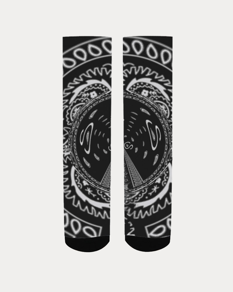 Superhero Society Black Shield Unisex Socks