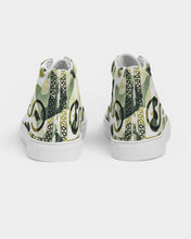 Load image into Gallery viewer, Superhero Society Lazy Green Camouflage Hightop Canvas Shoe
