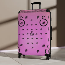 Load image into Gallery viewer, Superhero Society Jazzmen pink Cabin Suitcase
