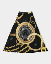 Load image into Gallery viewer, Superhero Society Gold Tears Women&#39;s A-Line Midi Skirt
