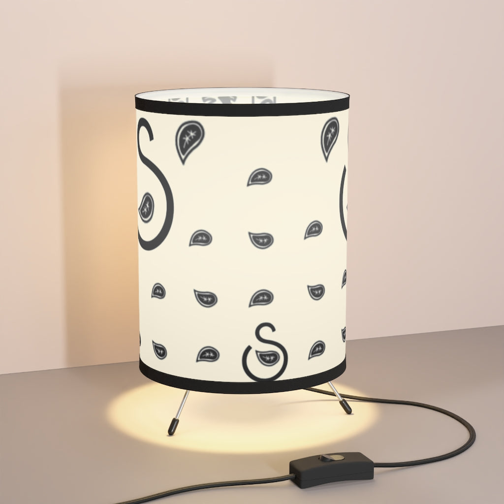 Tripod Lamp with High-Res Printed Shade, US/CA plug