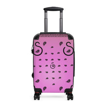 Load image into Gallery viewer, Superhero Society Jazzmen pink Cabin Suitcase
