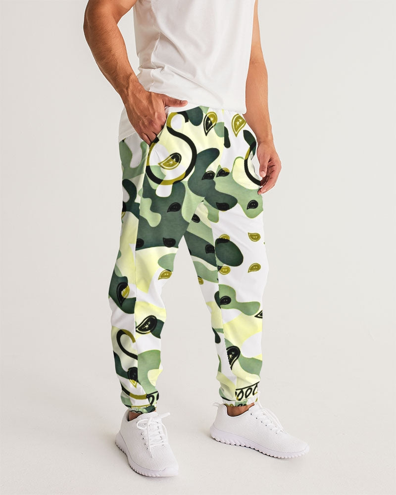 Superhero Society Lazy Green Camouflage Track Pants