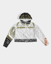 Load image into Gallery viewer, Superhero Society street wear edition 7 Women&#39;s Cropped Windbreaker
