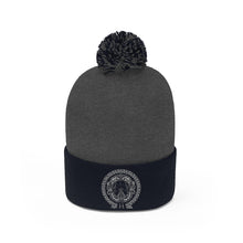 Load image into Gallery viewer, Superhero Society Classic Shield Pom Pom Winter Beanie
