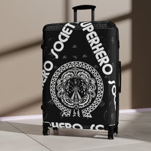 Load image into Gallery viewer, Superhero Society Black Street Suitcases
