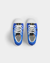 Load image into Gallery viewer, Superhero Society OG Classic Blue Night Kids Hightop Canvas Shoe
