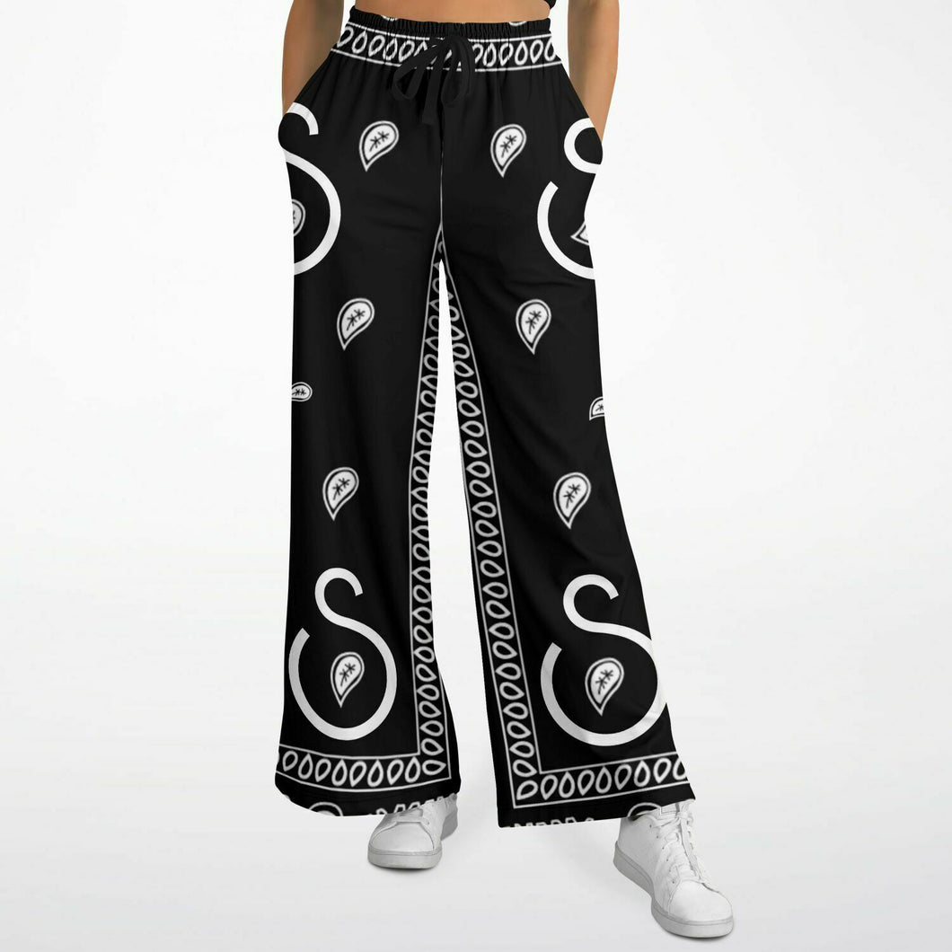 Superhero Society OG Black Unisex Fashion Flare Joggers