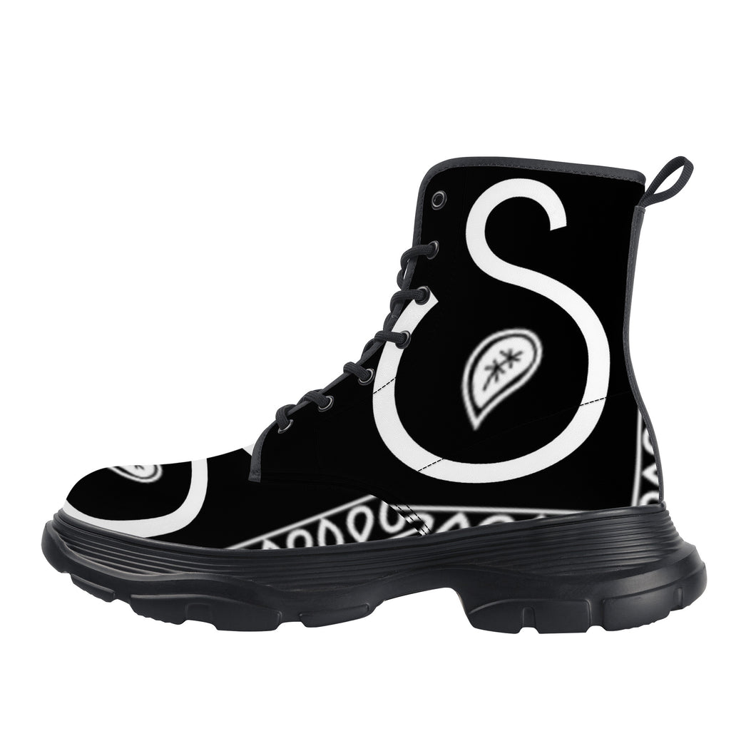 Superhero Society OG Black Chunky Boots