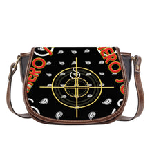 Load image into Gallery viewer, Superhero Society OG Black Saddle Bag
