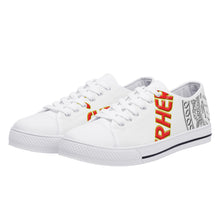 Load image into Gallery viewer, Superhero Society Classic White Low-Top Chucks
