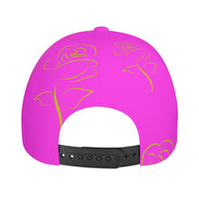 Load image into Gallery viewer, S Society Pink Fame &amp; Fortune Curved Brim Baseball Cap
