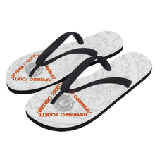 Load image into Gallery viewer, Superhero Society Flip Flops - white
