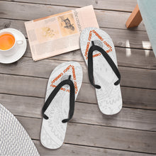 Load image into Gallery viewer, Superhero Society Flip Flops - white
