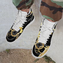 Load image into Gallery viewer, S Society Gold Tears High Top Leather Sneaker
