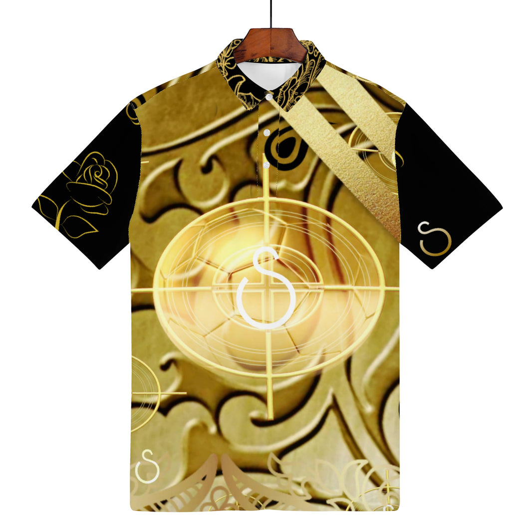 S Society Pot of Gold Luxury Polo Shirt