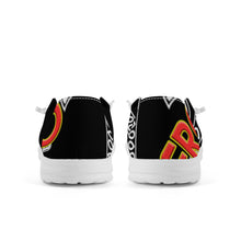 Load image into Gallery viewer, Superhero Society OG Black Canvas Loafers Slip On
