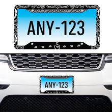 Load image into Gallery viewer, Superhero Society OG Classic Black Luxury License Plate Frame (LIMITED EDITION)

