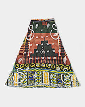 Load image into Gallery viewer, Superhero Society Culture Block Women&#39;s A-Line Midi Skirt

