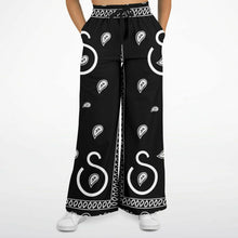 Load image into Gallery viewer, Superhero Society OG Black Unisex Fashion Flare Joggers
