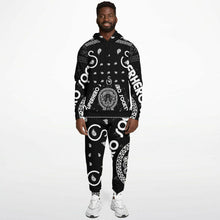 Load image into Gallery viewer, Superhero Society OG Black/White Jogger/Hoodie Set
