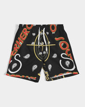 Load image into Gallery viewer, Superhero Society OG Classic Black Men&#39;s Swim Trunk
