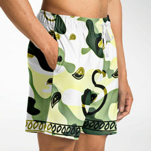Load image into Gallery viewer, Superhero Society Camouflage Green Short Shorts
