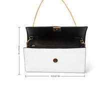Load image into Gallery viewer, Superhero Society Gold Tears Flap Shoulder Bag with Chain
