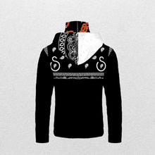 Load image into Gallery viewer, Superhero Society OG Classic Black Shield Mask Hoodie
