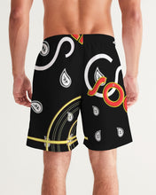 Load image into Gallery viewer, Superhero Society OG Classic Black Men&#39;s Swim Trunk
